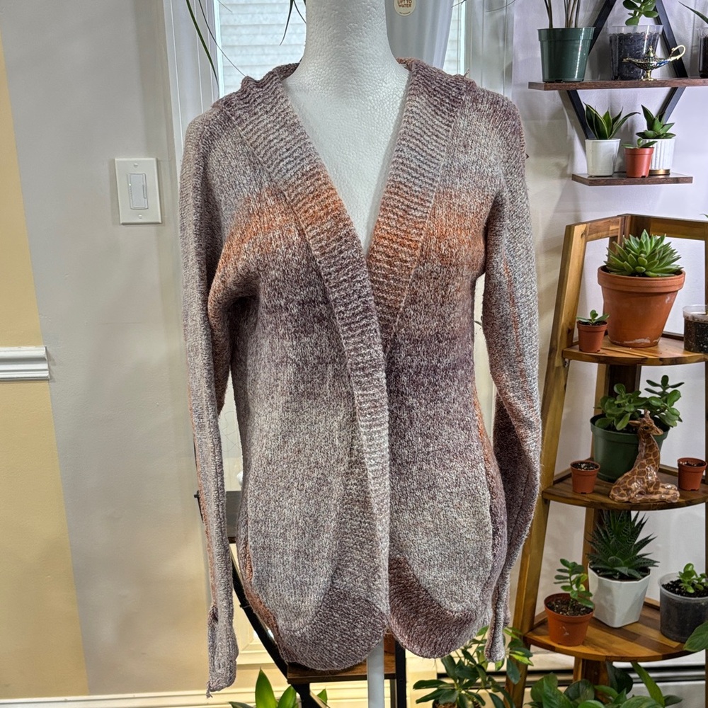 Cynthia Rowley Gradient Knit cardigan Sweater size S